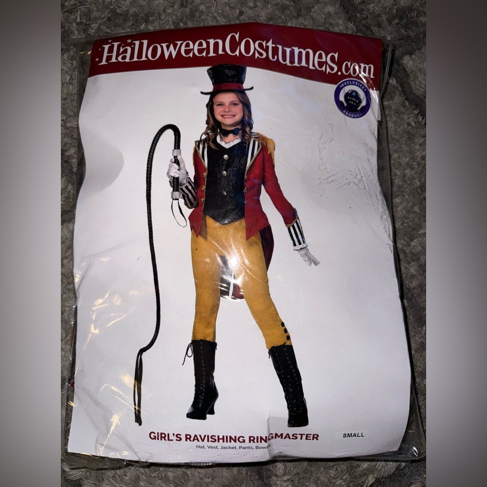 Red and Yellow Ringmaster Costume